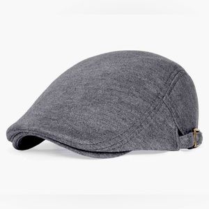 VOBOOM Men Newsboy GreyCap Cotton Flat Ivy Gatsby Driving Hat